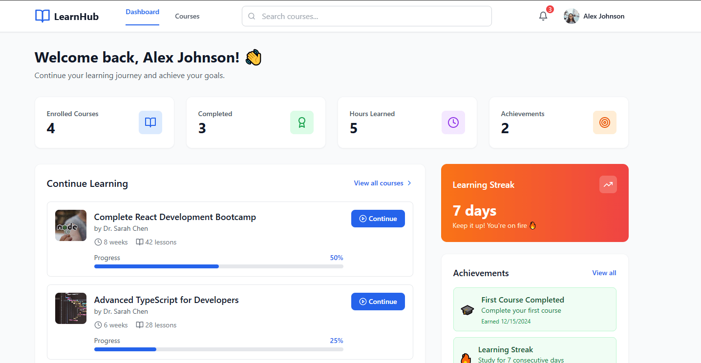 Learning Management System