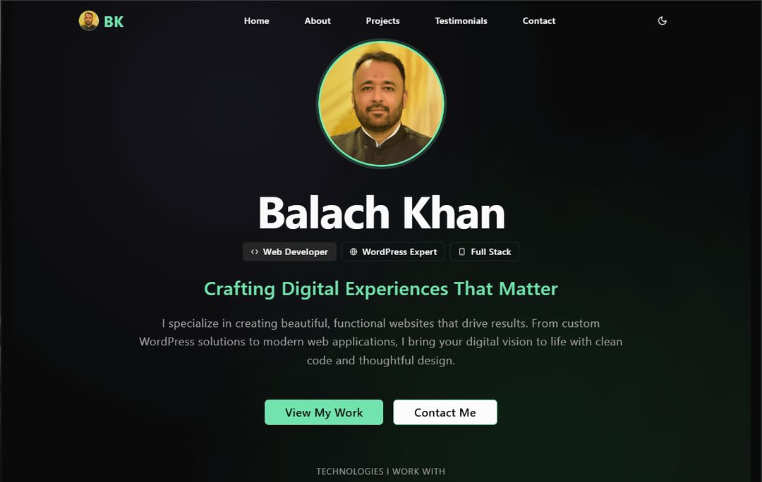 Portfolio Website